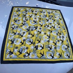 COPY - Lush Yellow Bird Scarf